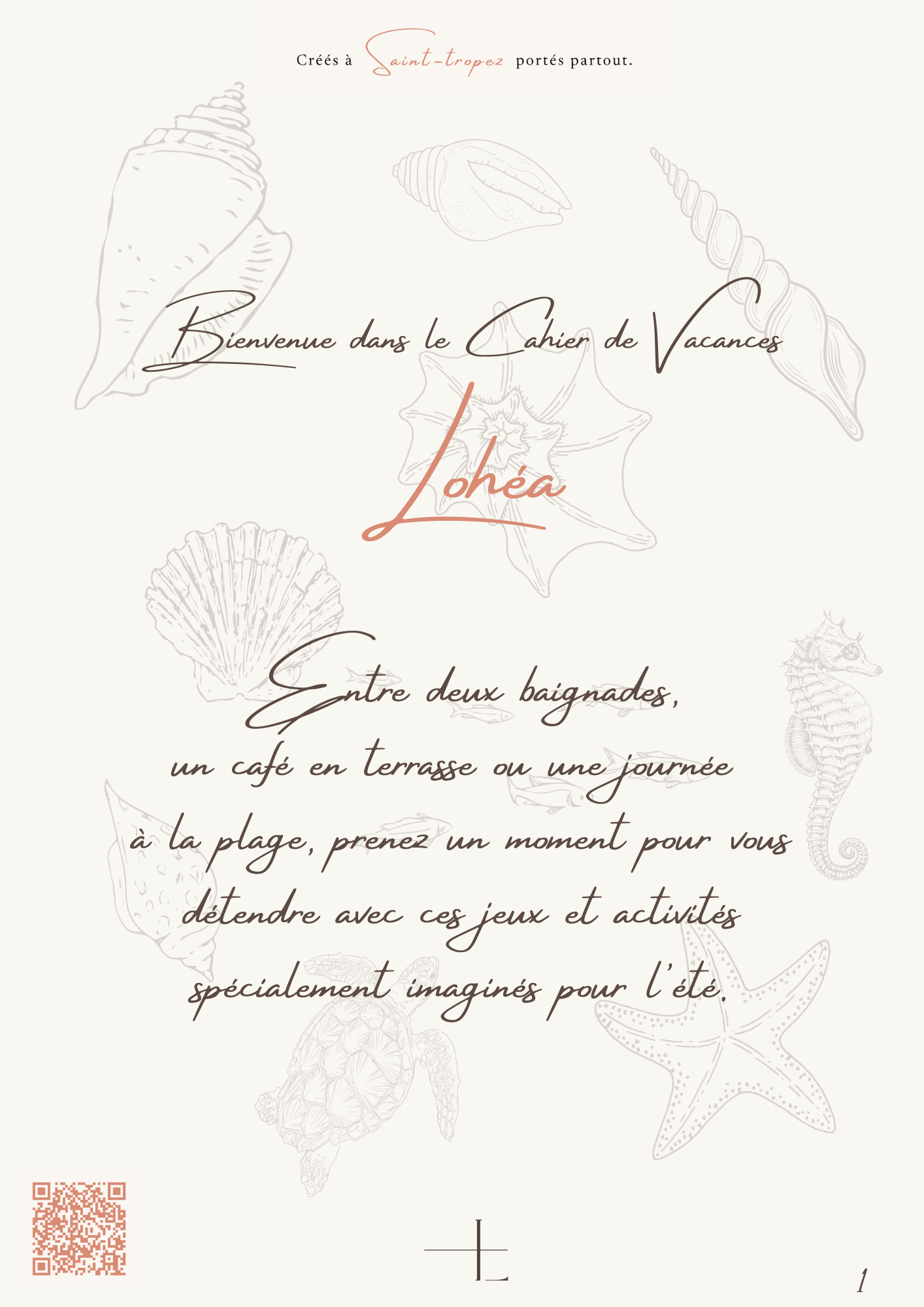 Le carnet de l'été